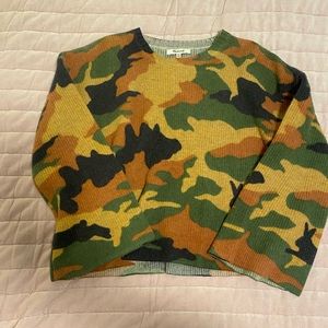 Madewell Camo Sweater